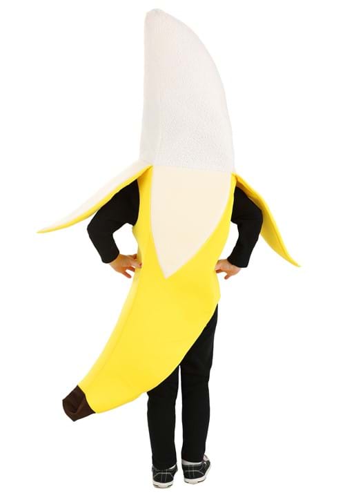 SAIIURV Costume da Banana Adulti Unisex Travestimento da Banana Uomo Donna, Costume da Frutta, Travestimento Divertente per Carnevale Halloween Cosplay Party (Giallo