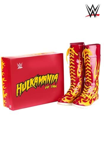 Pro Wrestling Costume Boots - Shiny Vinyl Lace-Up Boots With Side Zipper For Cosplay