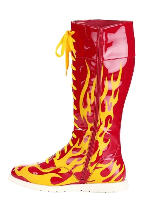 Adult Hulk Hogan Wrestling Boots | Hulk Hogan Accessories