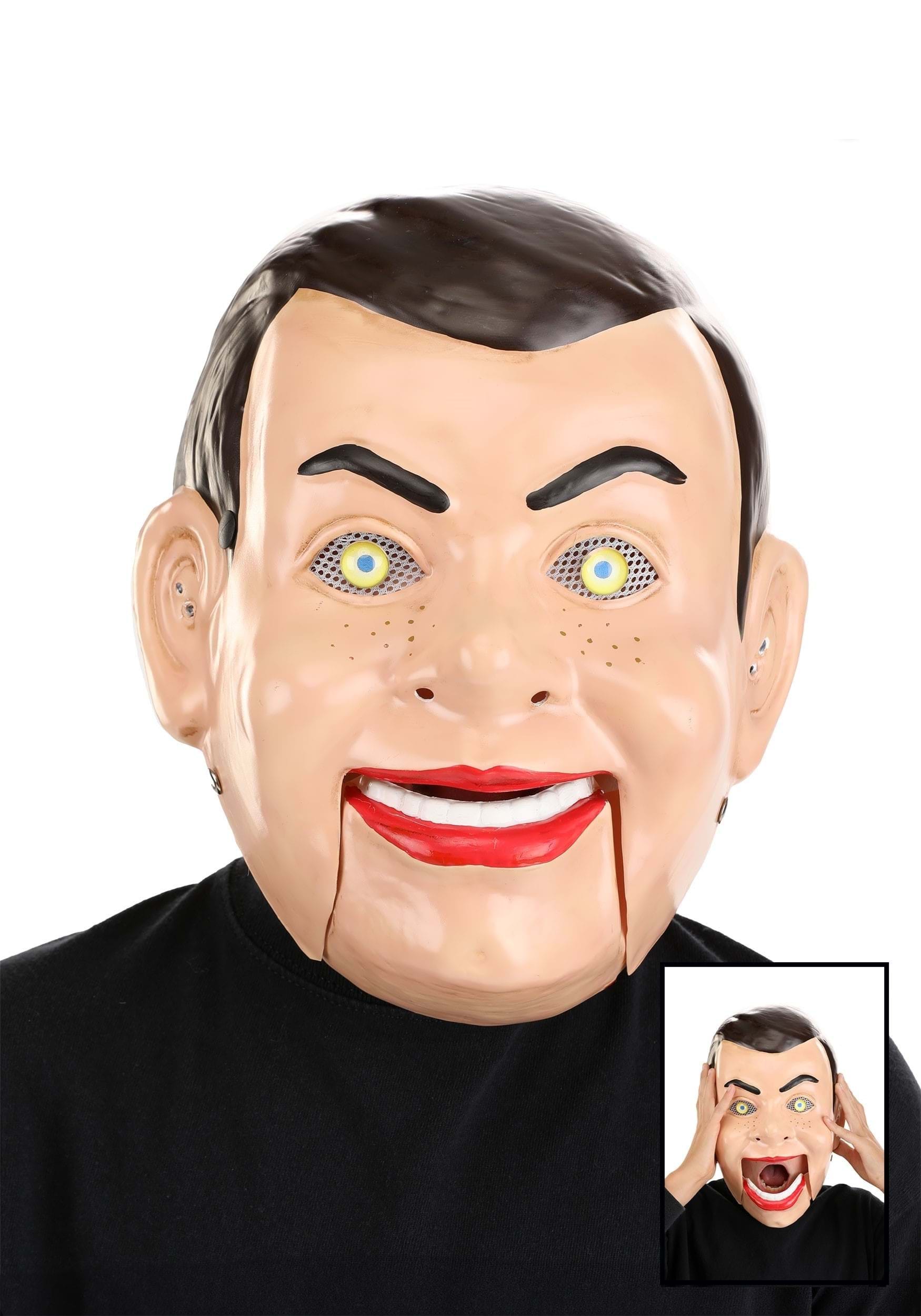 Goosebumps Slappy Mouth Mover Half Kid's Mask | Costume Masks
