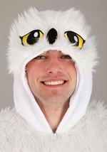 Adult Plush White Owl Costume Alt 2