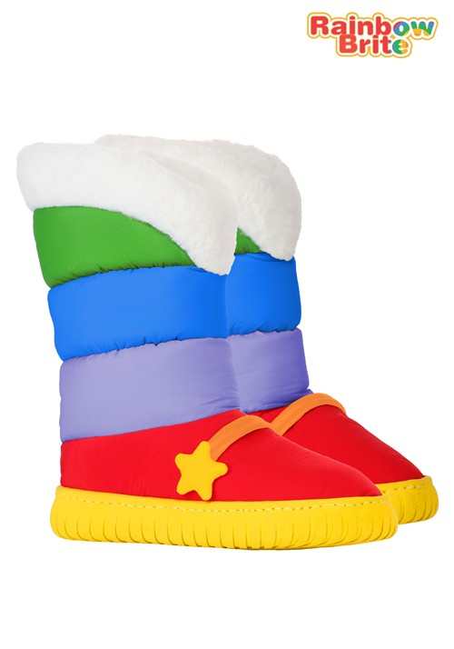 Adult Rainbow Brite Costume Boots