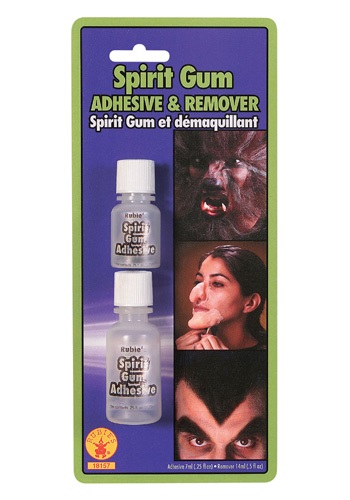 Rubies Spirit Gum Adhesive with Remover