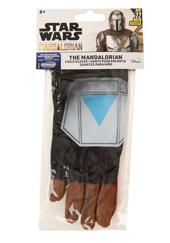 Star Wars The Mandalorian Costume Kid's Gloves | Star Wars Accessories