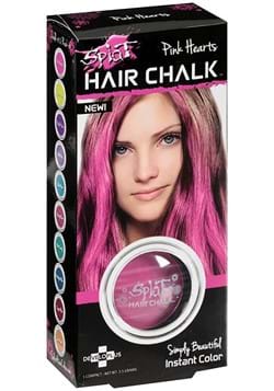 Hair Chalk in Pink Hearts (Fuchsia)