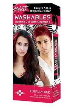 Washable Hair Color in Red