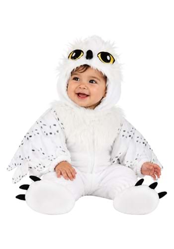 Infant Plush White Owl Costume 1