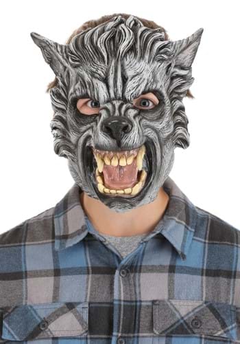 Child Grey Wolf Mask