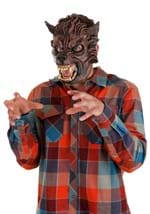 Adult Brown Wolf Mask Alt 1