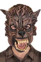 Kids Brown Wolf Mask