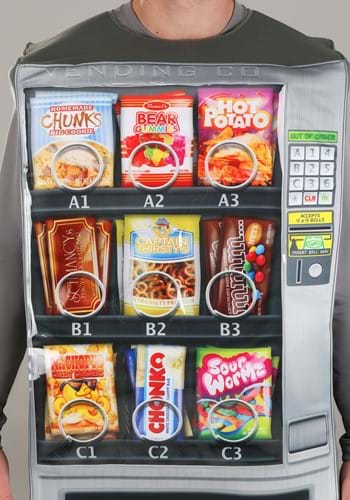 Vending Machine Adult Costume | Funny Costumes