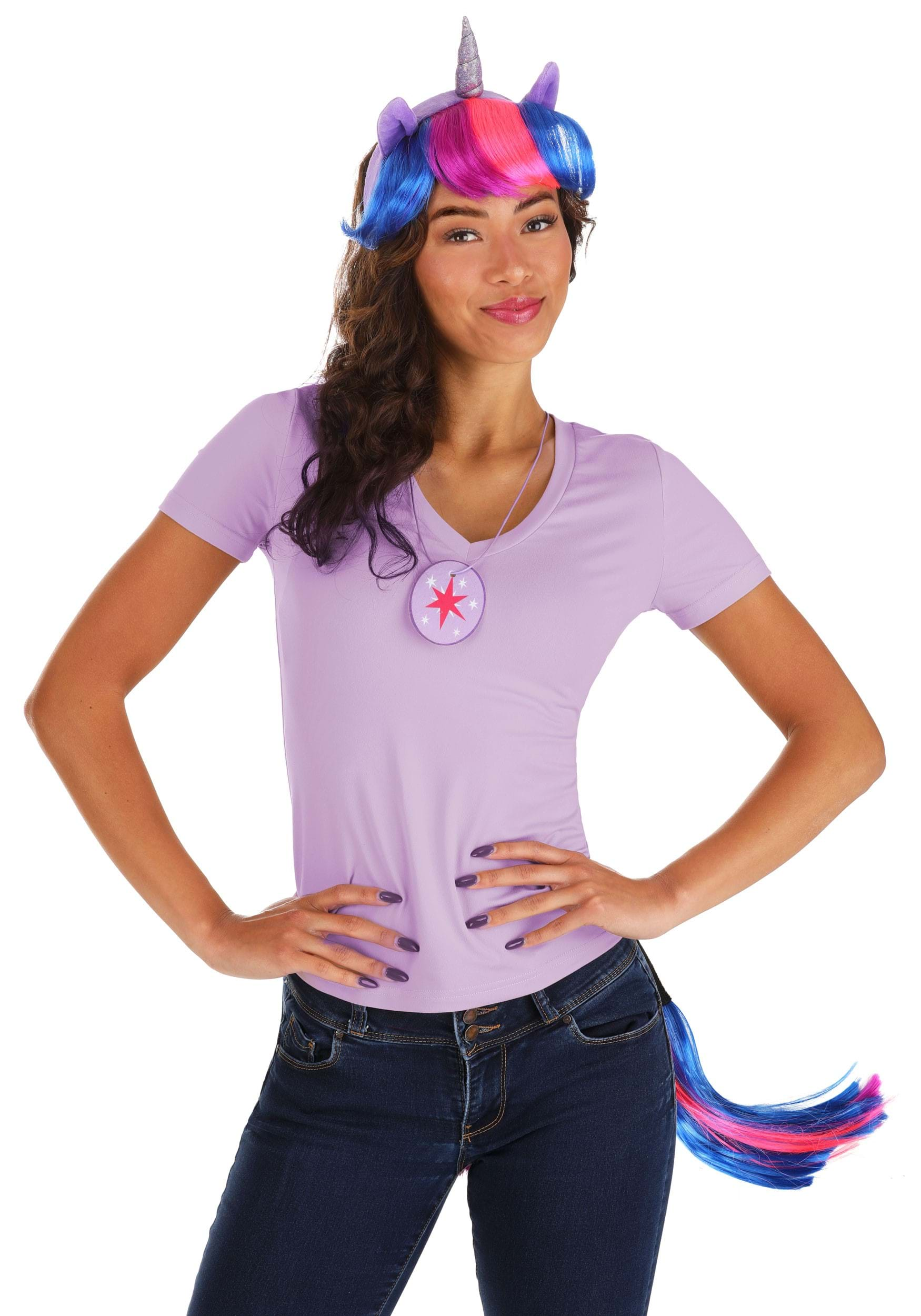 Twilight Sparkle Headband Tail & Cutie Mark Kit | My Little Pony Costumes -  FUN Costumes, FUN5126