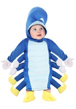 Infant Blue Caterpillar Costume Alt 2
