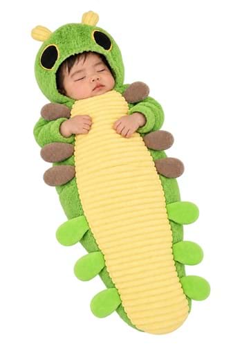Infant Green Caterpillar Bunting Costume New Main