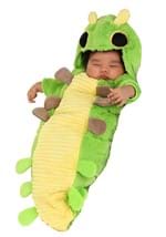 Infant Green Caterpillar Costume Bunting Alt 1