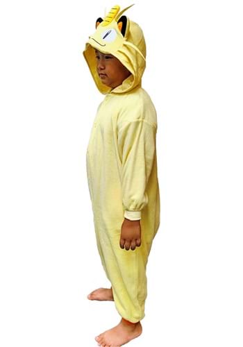 Kid's Pokemon Meowth Kigurumi Costume