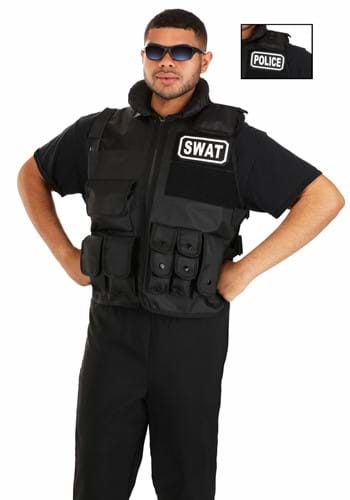 Plus Deluxe SWAT Team Costume Vest