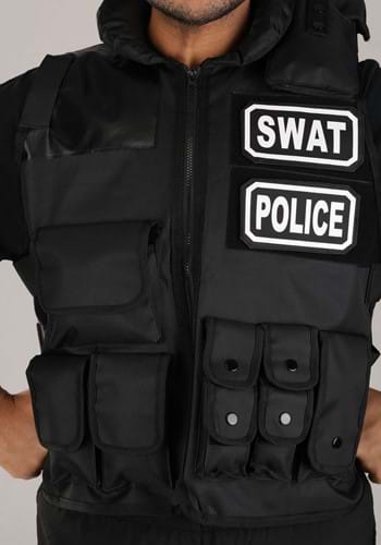 Adult Plus Size Deluxe SWAT Team Costume Vest | SWAT Costumes