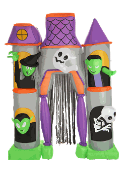 Monster House Inflatable Decoration