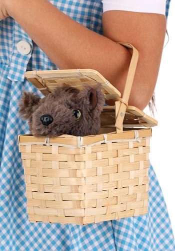 Wizard of Oz Toto in a Basket Prop