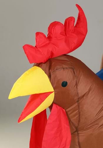 Inflatable Ride-On Rooster Costume for Adults