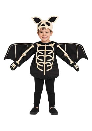 Toddler Skeleton Bat Costume New Main