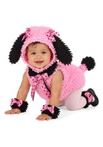 Infant Pink Poodle costume Alt 1