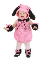 Infant Pink Poodle costume Alt 3