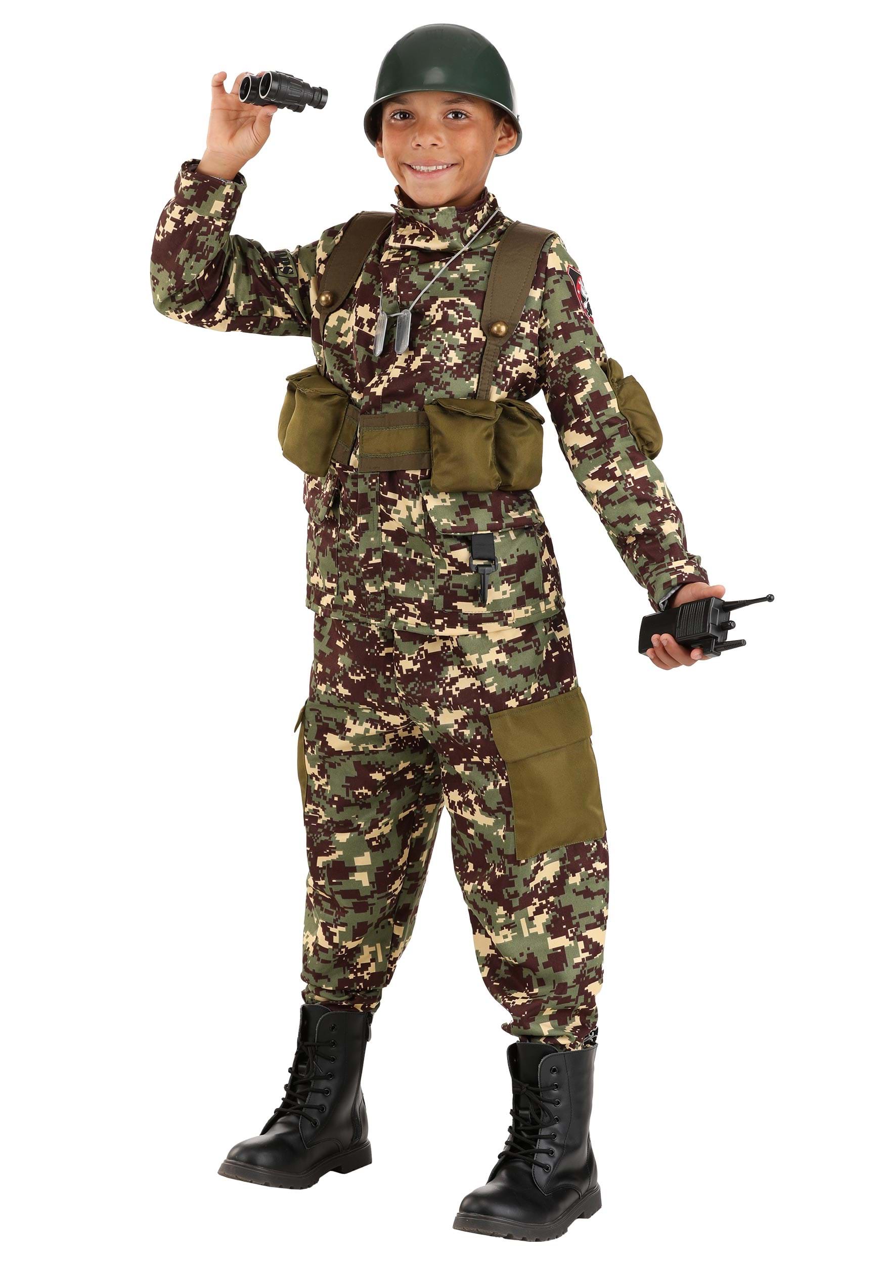 Soldier Prestige Kid's Costume