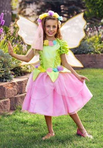 Kid's Premium Pink Fairy Costume