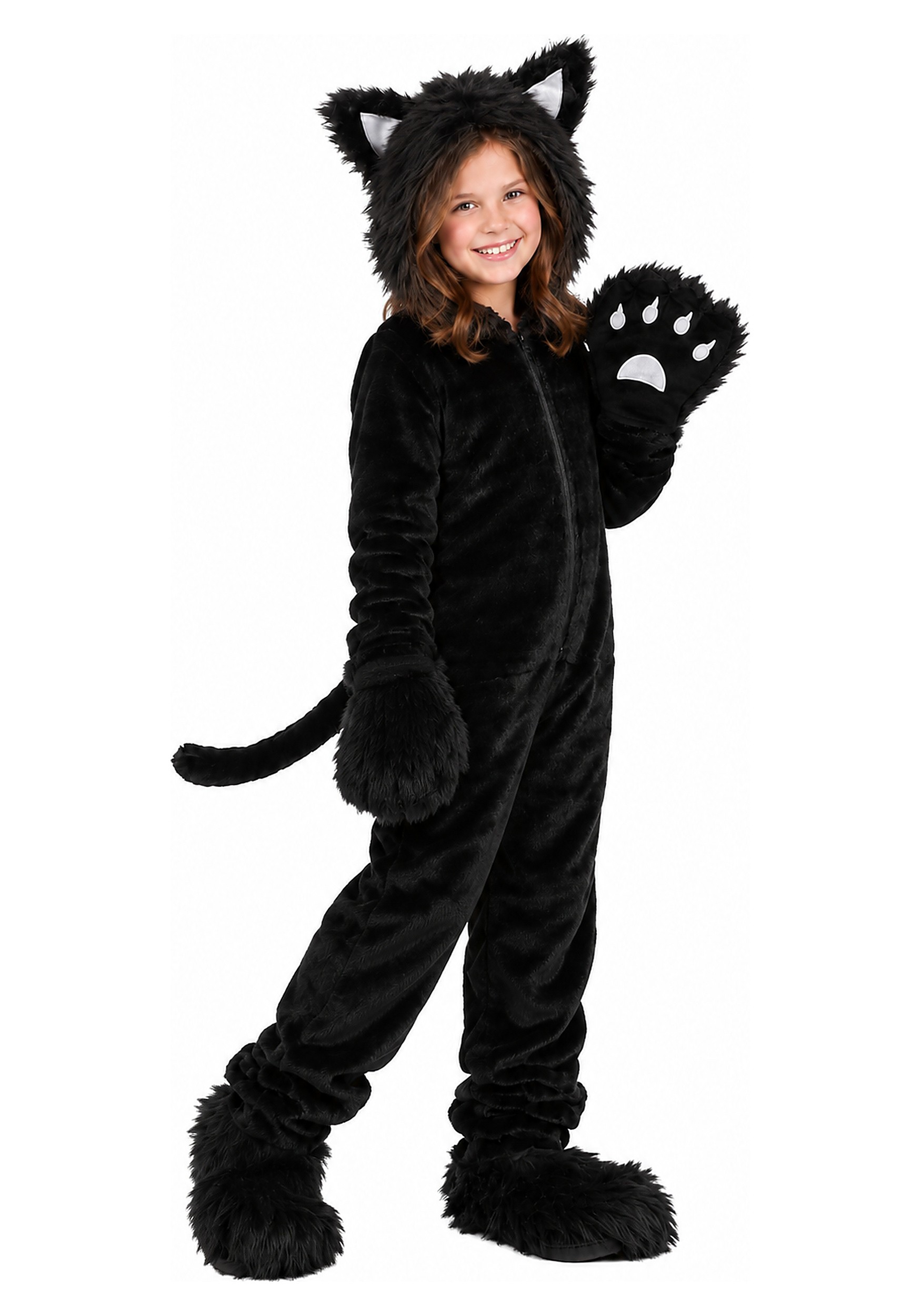 Purrfect Black Cat Kid's Costume | Animal Costumes