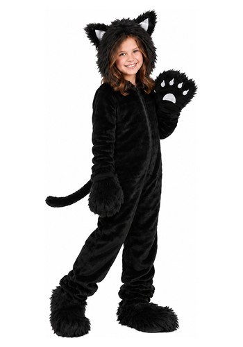 Purrfect Black Cat Kid's Costume | Animal Costumes