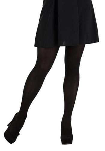 Opaque black tights hotsell