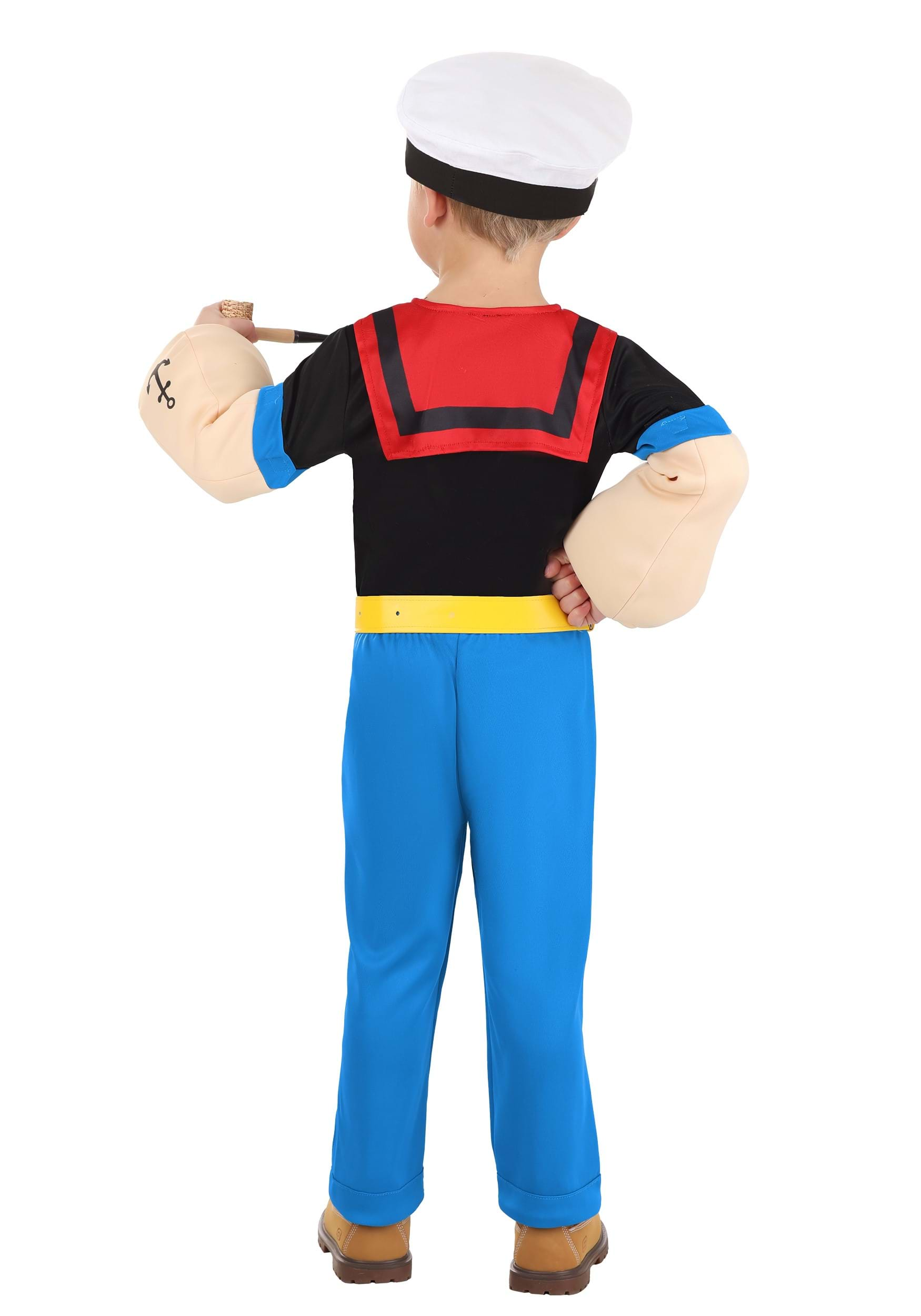 Toddler Deluxe Popeye Costume