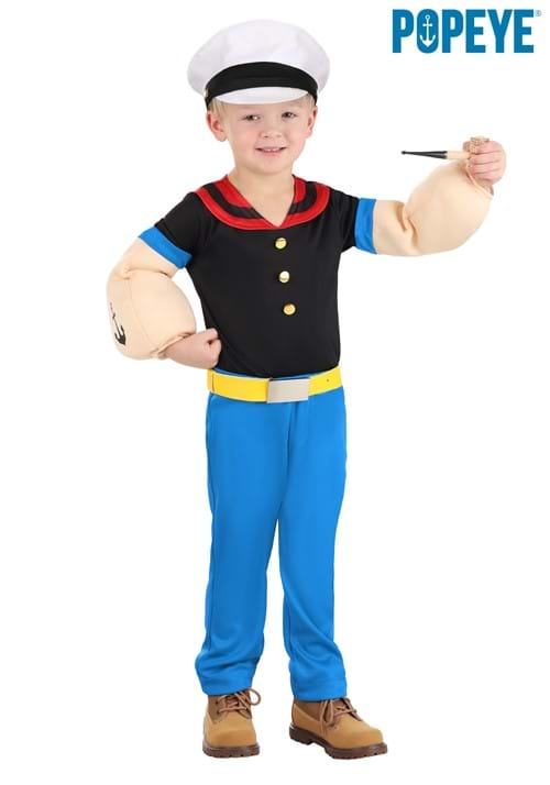 Toddler Popeye Costume | Cartoon Character Costumes