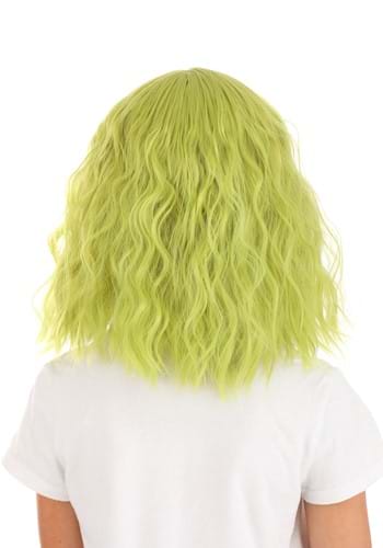 Kid's Mossy Green Wavy Wig