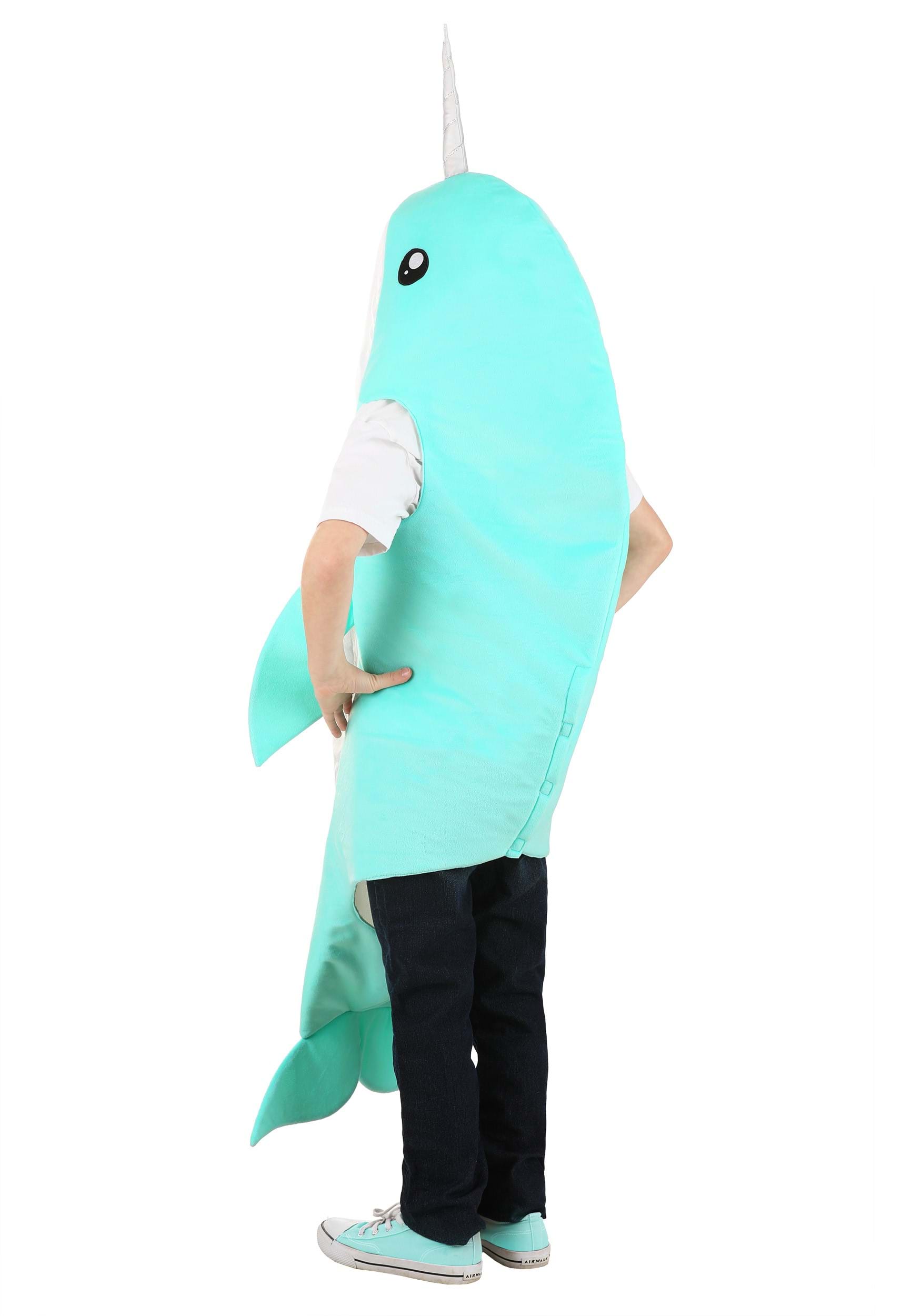 Kid's Blue Nifty Narwhal Costume | Sea Creature Costumes