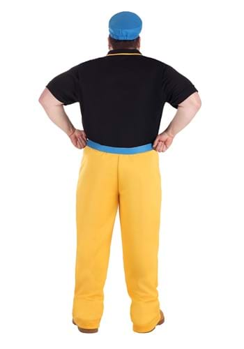 Plus Size Brutus Popeye Men's Costume | Cartoon Character Costumes