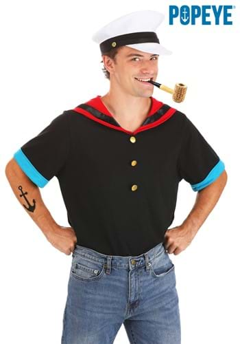 Sailor Shirt Navy Men Costume Nautical Themed Costumes Halloween Shirts