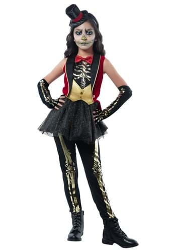 Kids Circus Skeleton Costume