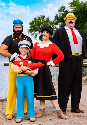 Adult Plus Size Wimpy Popeye Costume