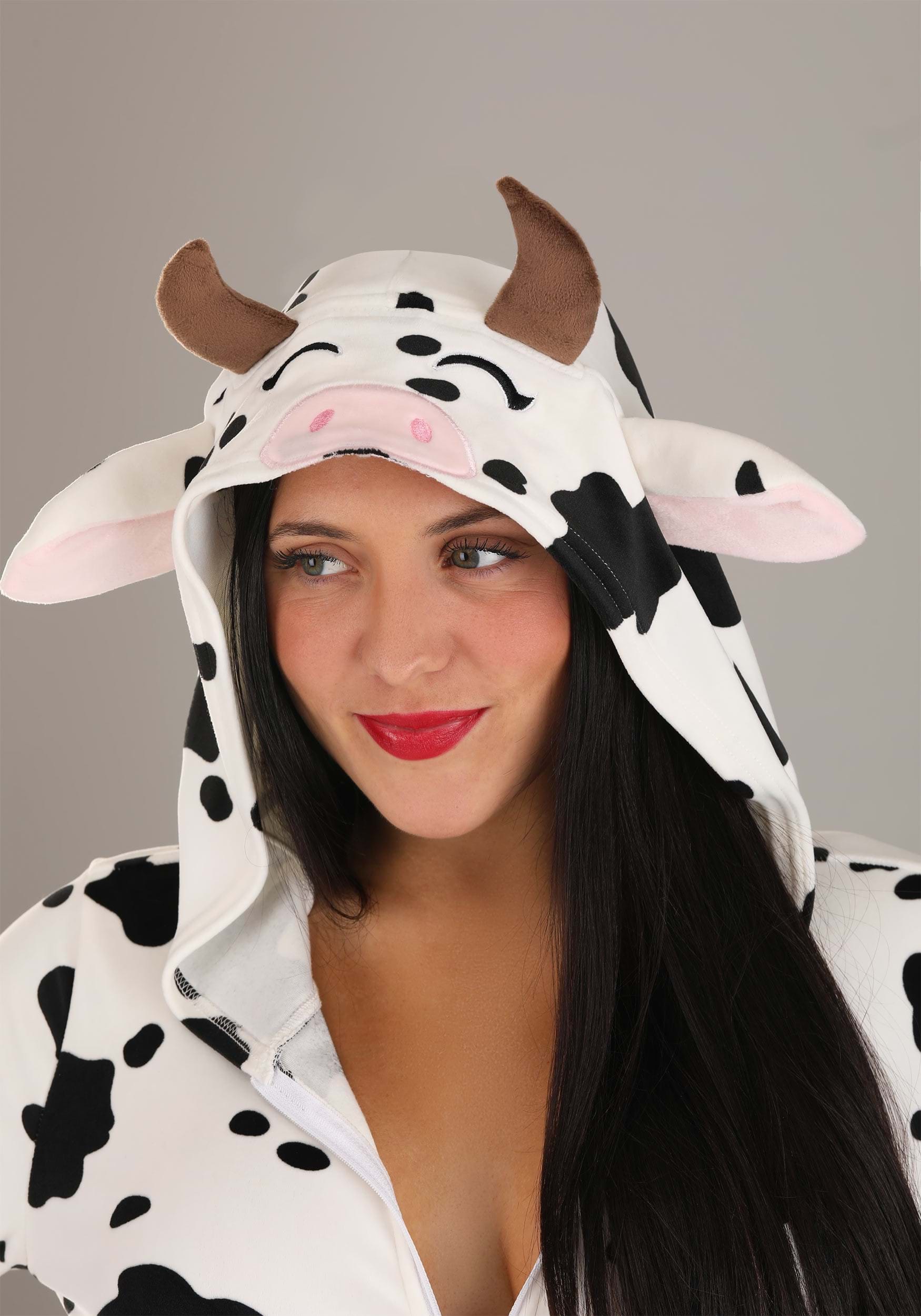 Adult Cow Costume Romper