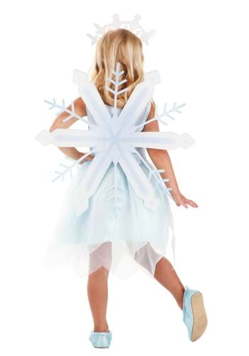 Girl's Shimmering Snowflake Toddler Costume Dress | Christmas Costumes