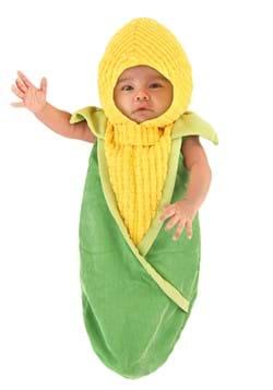 Infant Aww Shucks Corn on the Cob Costume Bunting