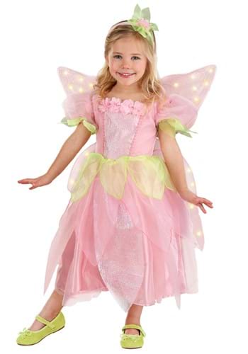 Toddler Deluxe Rose Fairy Costume