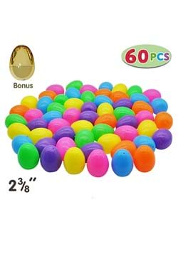 60 pieces 2.4 Inch Traditional Colorful Eggs