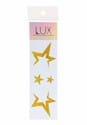 JamStar Holographic Face Decals in Gold Sparkle Alt 1