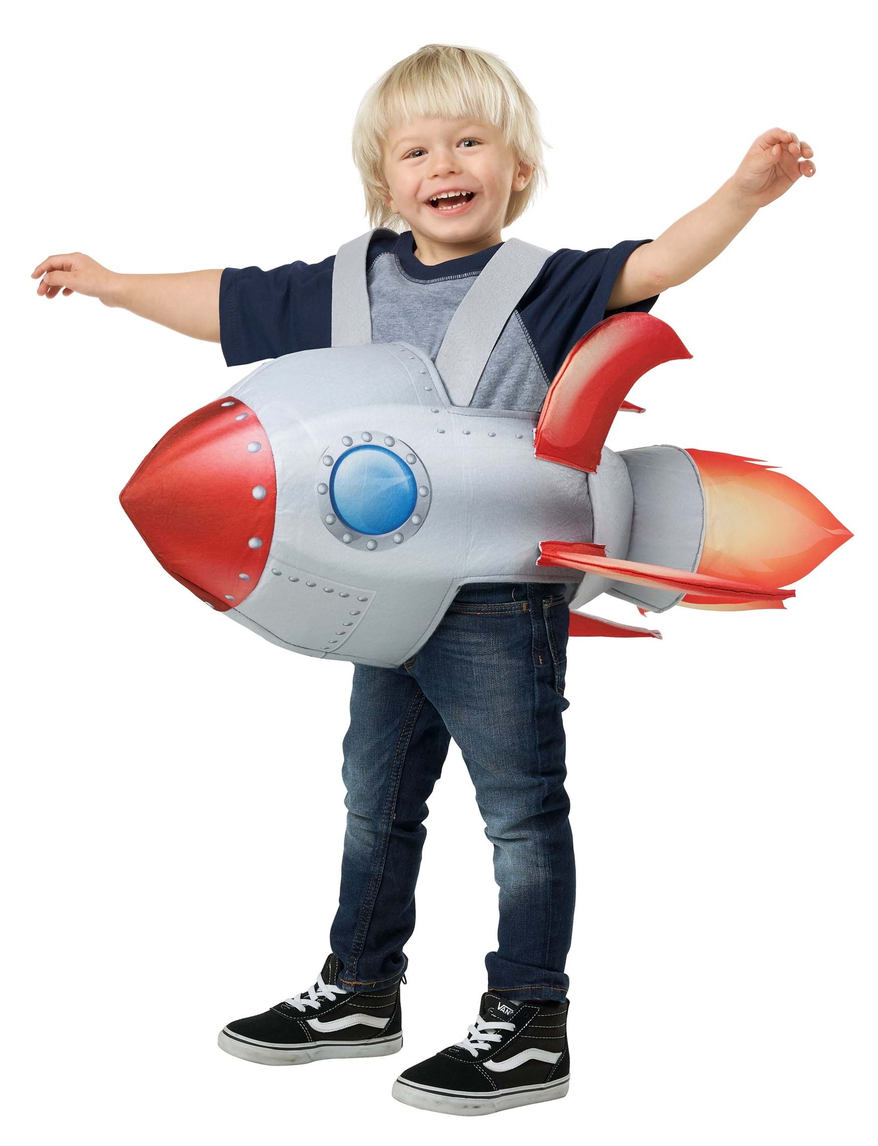 Toddler Classic Rocket Ship Costume, Toddler Unisex, Size: 2t-4t, Gray