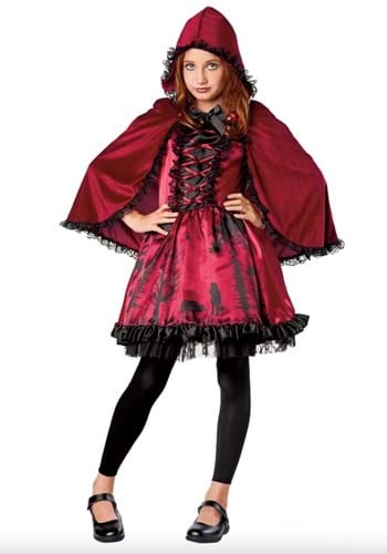 Girl's Storybook Red Riding Hood Costume-1