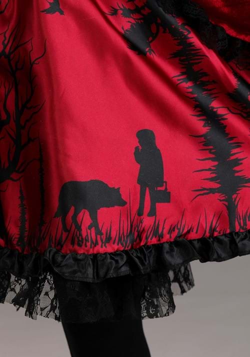 Plus Storybook Red Riding Hood Costume main image 0